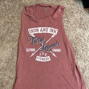 Iron and Ink fitness tank top.